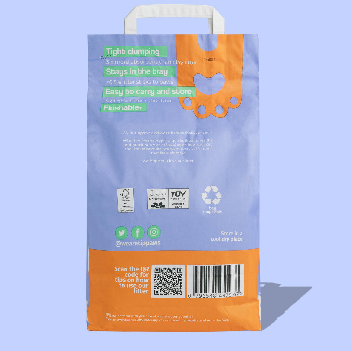 Longlasting Clumping Cat Litter Best Cat Litter. Tippaws